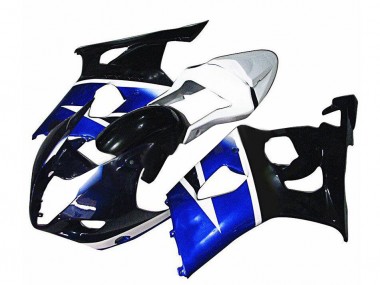 Abs 2003-2004 Blue White Suzuki GSXR 1000 Motorcycle Replacement Fairings