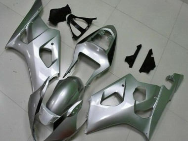 Abs 2003-2004 Silver Suzuki GSXR 1000 Motorcyle Fairings