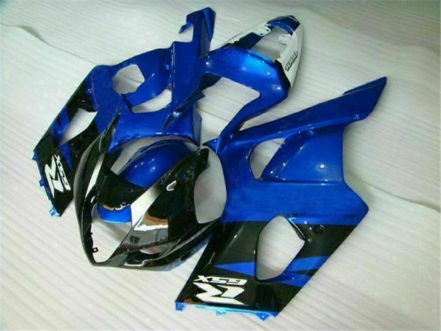 2003-2004 Blue Black Suzuki GSXR 1000 Motorbike Fairings