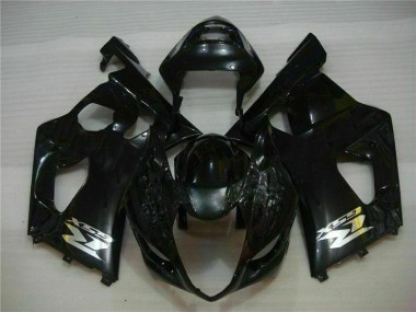 2003-2004 Black Suzuki GSXR 1000 Bike Fairings