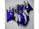 2003-2005 Blue White Black Yamaha YZF R6 Motorcycle Fairings Kit