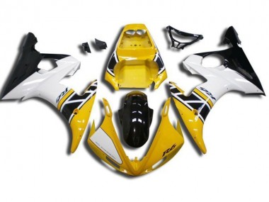 Abs 2003-2005 Yellow Yamaha YZF R6 Bike Fairings