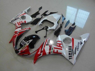 Abs 2003-2005 Red Fiat Yamaha YZF R6 Motorbike Fairing