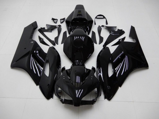 2004-2005 Glossy Black Honda CBR1000RR Replacement Motorcycle Fairings