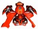 2004-2005 Orange Black Honda CBR1000RR Motorcyle Fairings