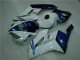 2004-2005 White Blue Honda CBR1000RR Motor Bike Fairings