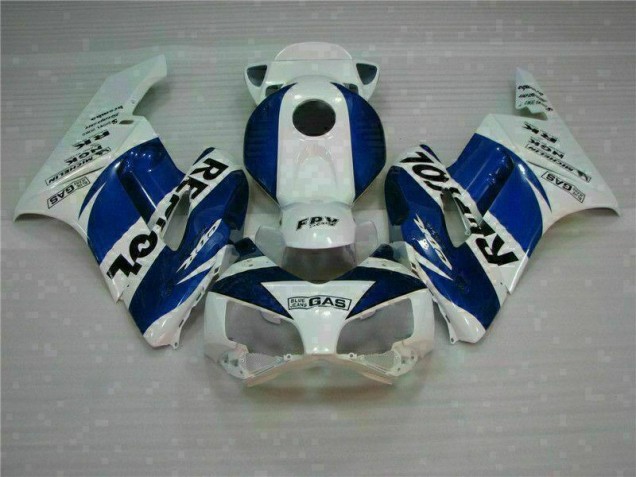 2004-2005 White Blue Repsol Honda CBR1000RR Motorbike Fairing Kits