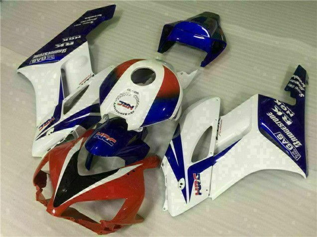 2004-2005 White Blue Red Honda CBR1000RR Moto Fairings