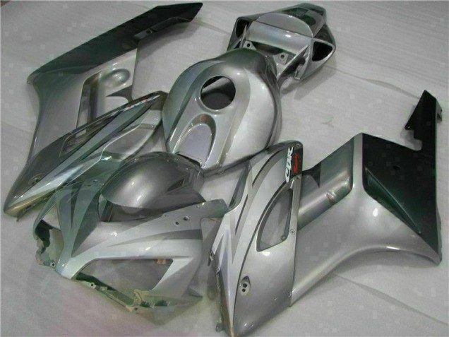 2004-2005 Silver Honda CBR1000RR Bike Fairings