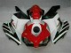 2004-2005 Red White Honda CBR1000RR Bike Fairing Kit