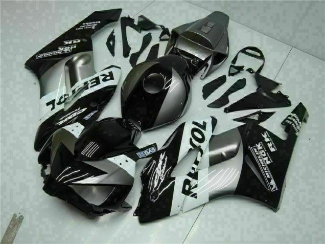 2004-2005 Grey Black Repsol Honda CBR1000RR Motorcycle Fairings Kits