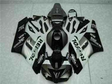 2004-2005 Grey Black Repsol Honda CBR1000RR Motorcycle Fairings Kits