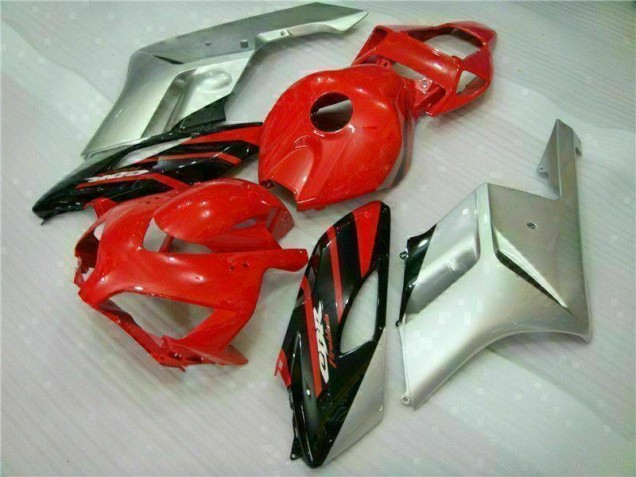 2004-2005 Red Silver Honda CBR1000RR Moto Fairings