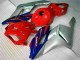 2004-2005 Red Silver Blue Honda CBR1000RR Motorcycle Fairings Kit