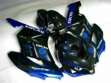 2004-2005 Black Blue Honda CBR1000RR Motorbike Fairing