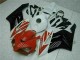 2004-2005 Red White Honda CBR1000RR Motorcycle Fairings Kits