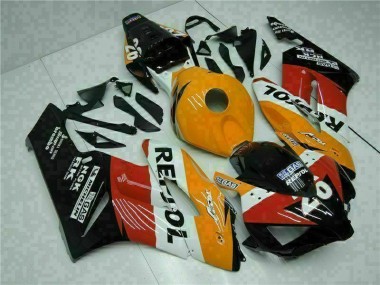 2004-2005 Orange Black Repsol HondaCBR1000RR Motorbike Fairings