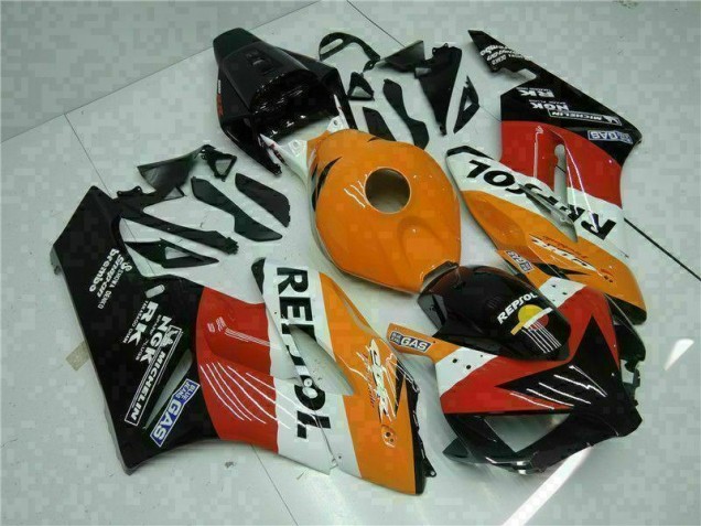 2004-2005 Orange Black Repsol Honda CBR1000RR Motorbike Fairing