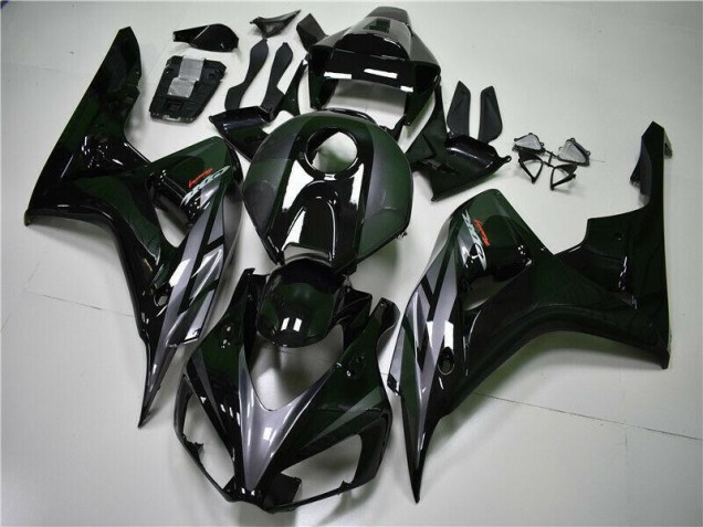 2004-2005 Grey Black Honda CBR1000RR Motorbike Fairing Kits