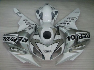 2004-2005 White Silver Black Repsol Honda CBR1000RR Replacement Fairings