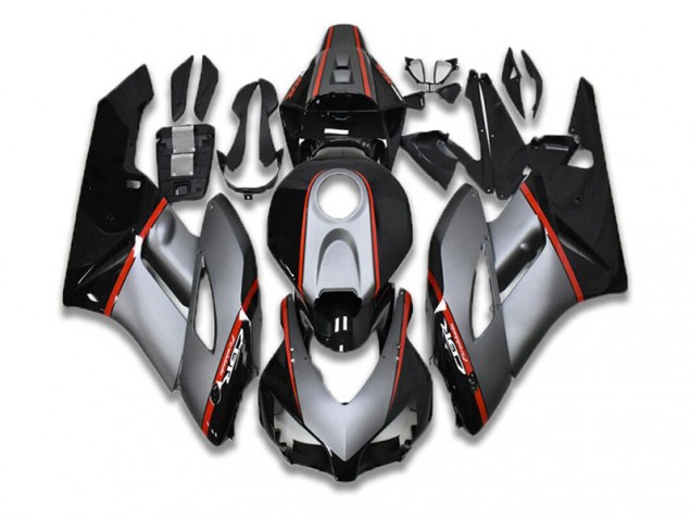 2004-2005 Black Grey Red Honda CBR1000RR Motorcycle Replacement Fairings