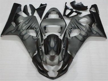 2004-2005 Black Grey Suzuki GSXR 600/750 Motorcylce Fairings