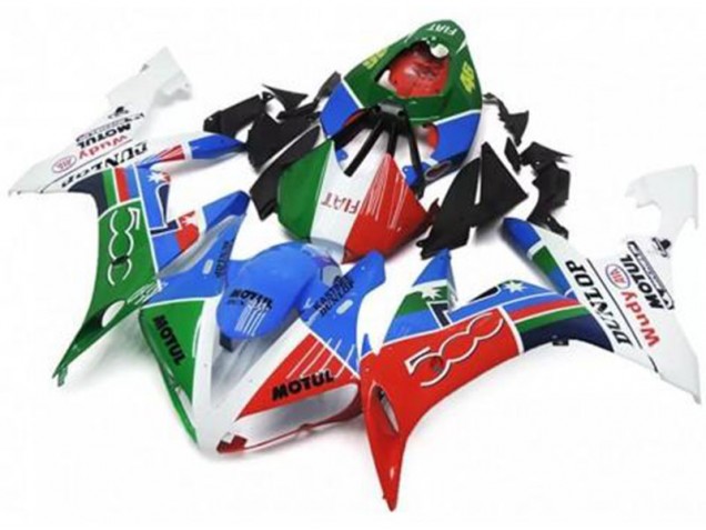 Abs 2004-2006 Green Red Blue White Yamaha YZF R1 Motor Bike Fairings