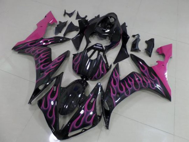 2004-2006 Pink Flame Yamaha YZF R1 Motorcylce Fairings