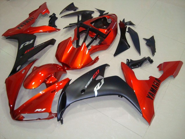 Abs 2004-2006 Red Matte Black Yamaha YZF R1 Motorbike Fairings