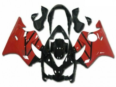 Abs 2004-2007 Red Black Honda CBR600 F4i Bike Fairing