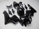 2005-2006 Glossy Black Honda CBR600RR Motorcycle Fairing Kit