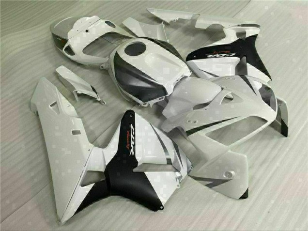 2005-2006 White Honda CBR600RR Bike Fairing