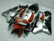 2005-2006 Black Silver Red Honda CBR600RR Motorcycle Fairings