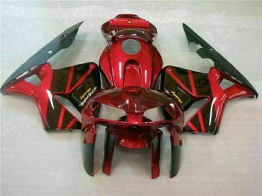 2005-2006 Red Honda CBR600RR Motorbike Fairing