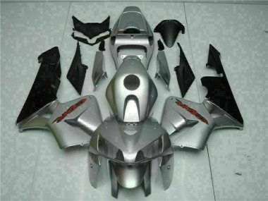 Abs 2005-2006 Silver Honda CBR600RR Bike Fairing Kit