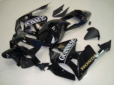 Abs 2005-2006 Black Gunness Honda CBR600RR Motorcycle Fairing Kit