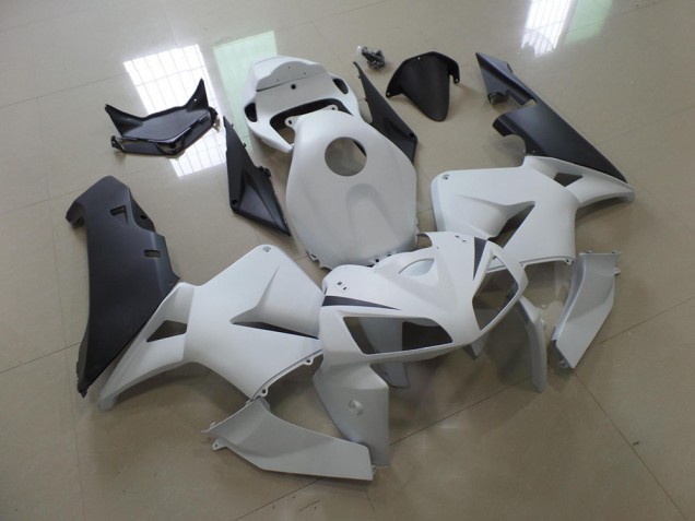 2005-2006 White Black Honda CBR600RR Motorcycle Fairing Kits