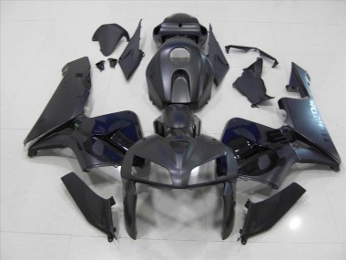 Abs 2005-2006 Matte Black Skull Honda CBR600RR Bike Fairings