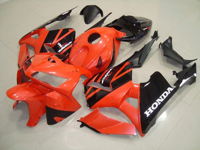 2005-2006 Orange Honda CBR600RR Motor Fairings & Bodywork