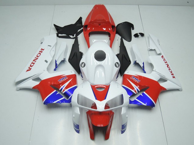 2005-2006 White HRC Honda CBR600RR Replacement Fairings