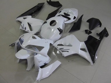 Abs 2005-2006 White with Special Decals Honda CBR600RR Motorcylce Fairings