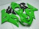 2005-2006 Green Kawasaki ZX6R Motorcycle Replacement Fairings