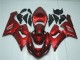 2005-2006 Candy Red Kawasaki ZX6R Motorcycle Fairing Kits