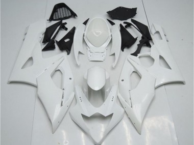 Abs 2005-2006 White Suzuki GSXR 1000 Bike Fairings