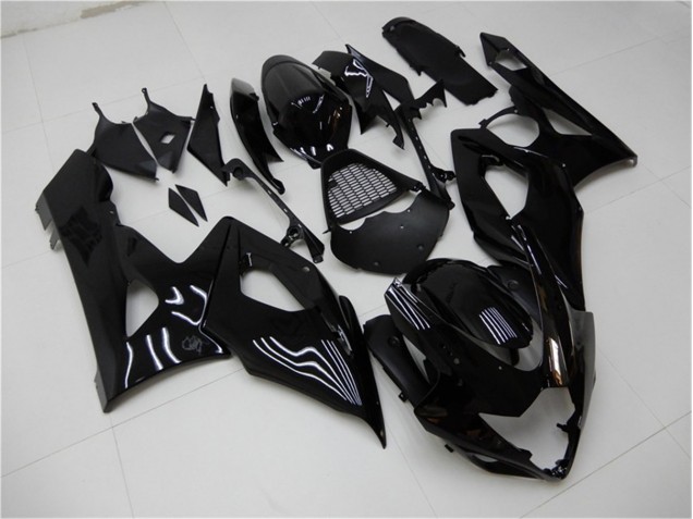 2005-2006 Glossy Black Suzuki GSXR 1000 Bike Fairings