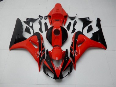 2006-2007 Red Black Honda CBR1000RR Motorbike Fairing