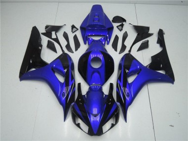 2006-2007 Blue Black Honda CBR1000RR Moto Fairings