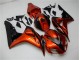 2006-2007 Orange Black Honda CBR1000RR Motorcycle Fairings Kit