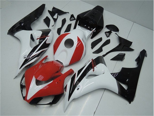 2006-2007 Red White Black Honda CBR1000RR Motorcylce Fairings