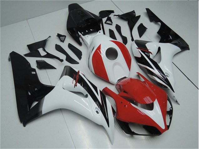 2006-2007 Red White Black Honda CBR1000RR Motorcylce Fairings